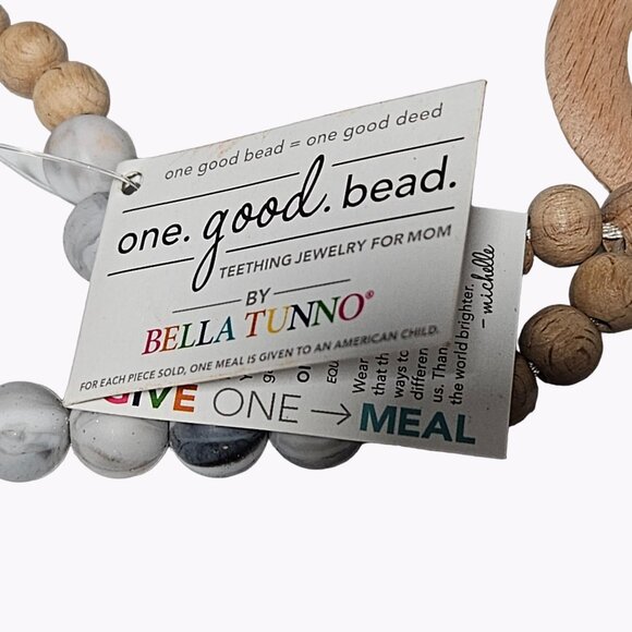 Bella Tunno Teething Necklace Jewelry for Mom and Baby Silicone Beads Breakaway - Picture 8 of 11